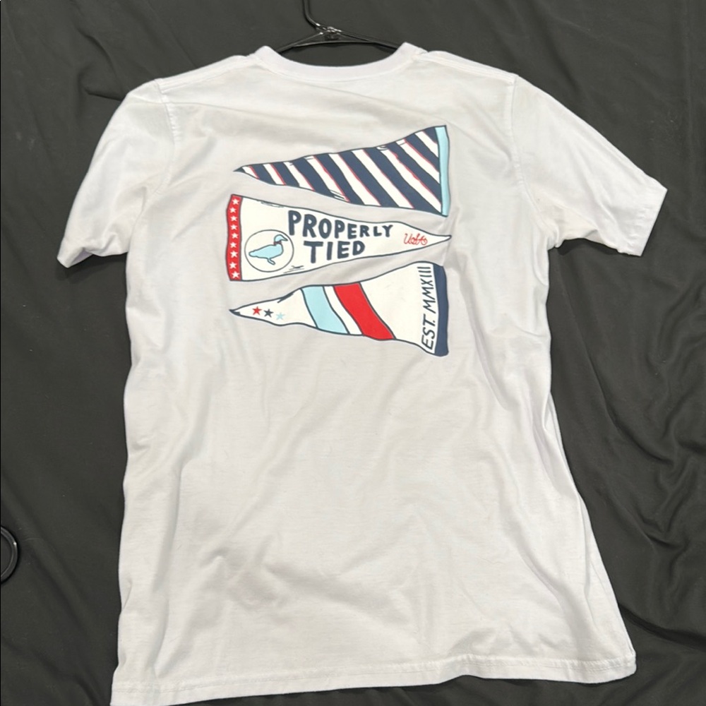 Properly Tied Blue Flag T-Shirt